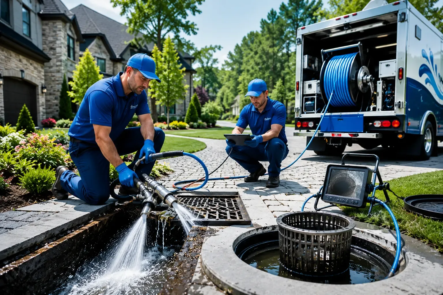Local outdoor drain cleaning professionals in Hanover, WV