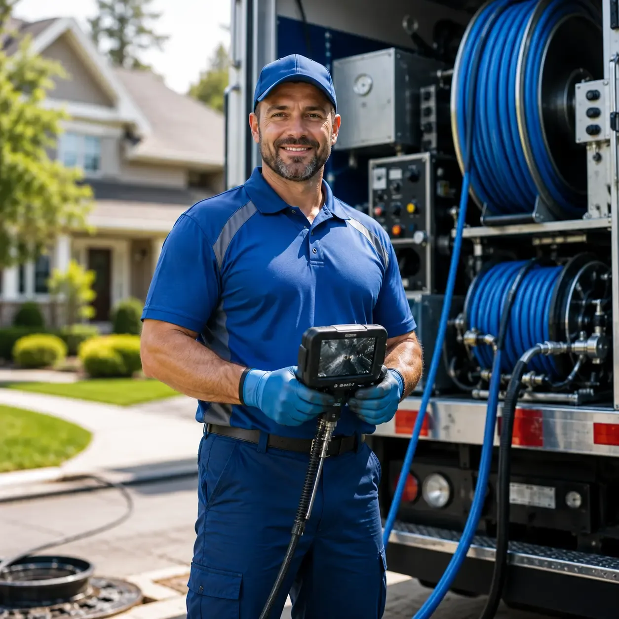 Local outdoor drain cleaning specialists in Hanover, WV